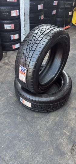 235/55/18 CONTINENTAL EXTREME CONTACT (2 TIRES ONLY USED)