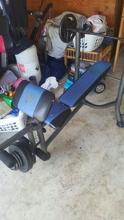 Bed bench plus 200 LB ...