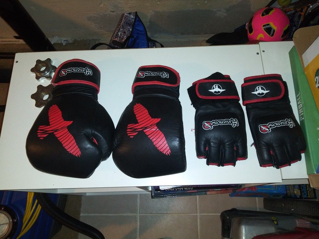 Hayabusa gloves. Like new