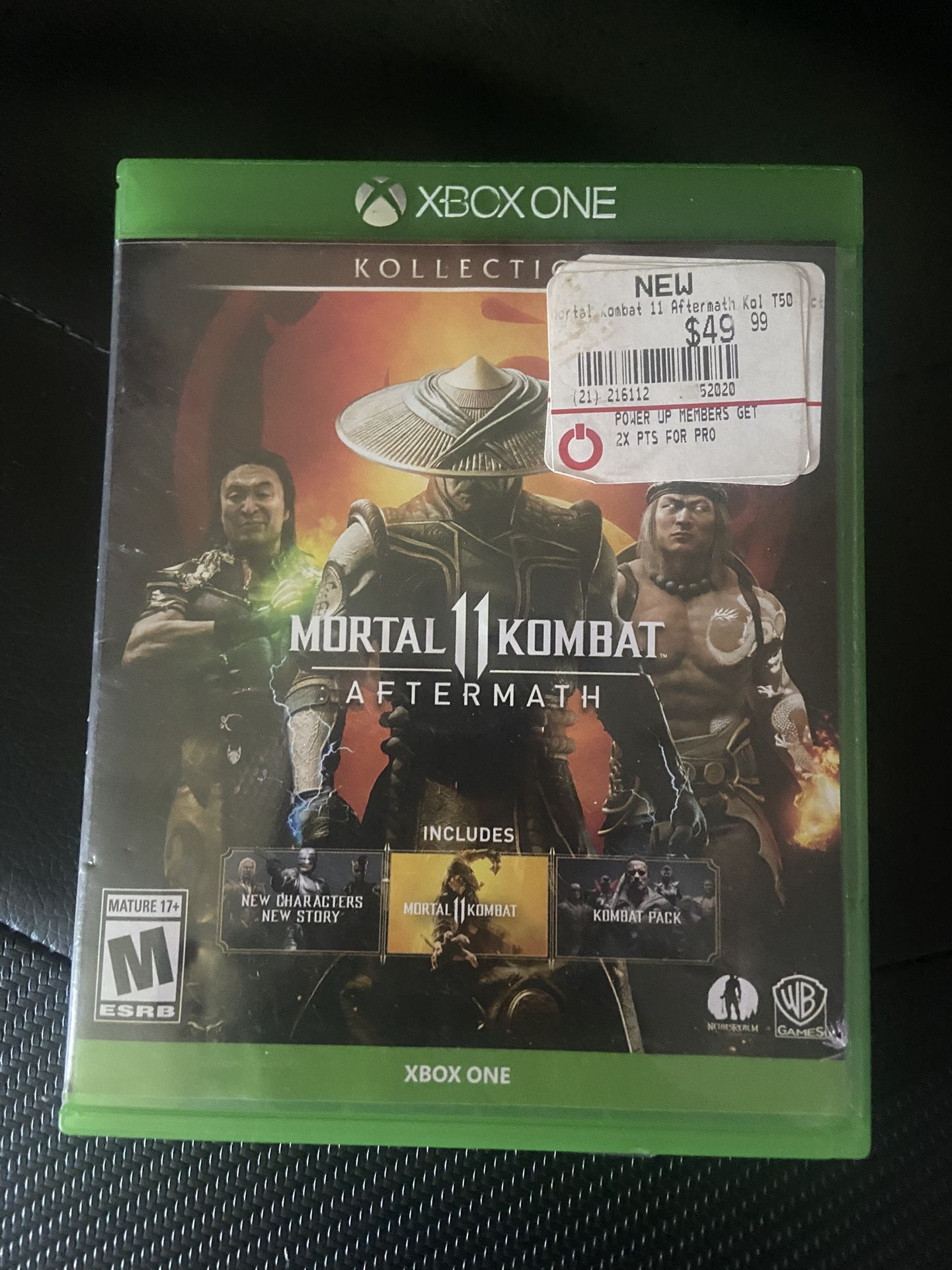 Mortal Combat 11 Aftermath Case Only
