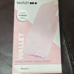 Tech 21 iPhone X Pink Case