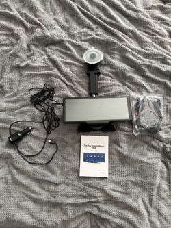 Plug In Carplay Screen Player With Front Dash Cam And Backup Camera