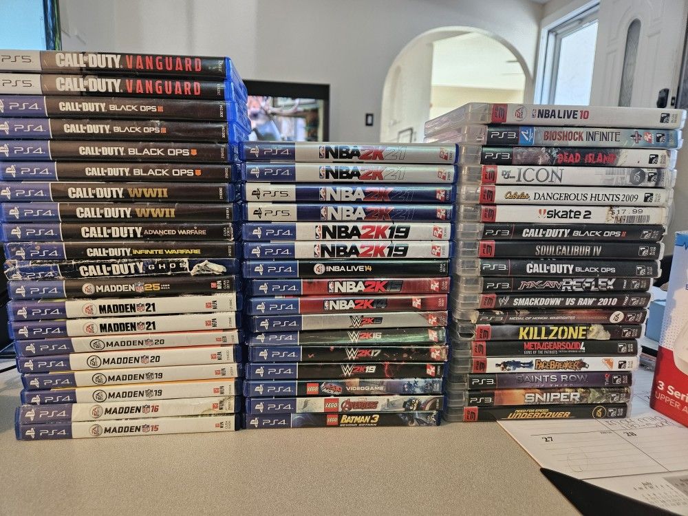 Ps4, Ps3 And PsP Games