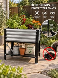 Metal Raised Garden Bed BRAND NEW IN BOX