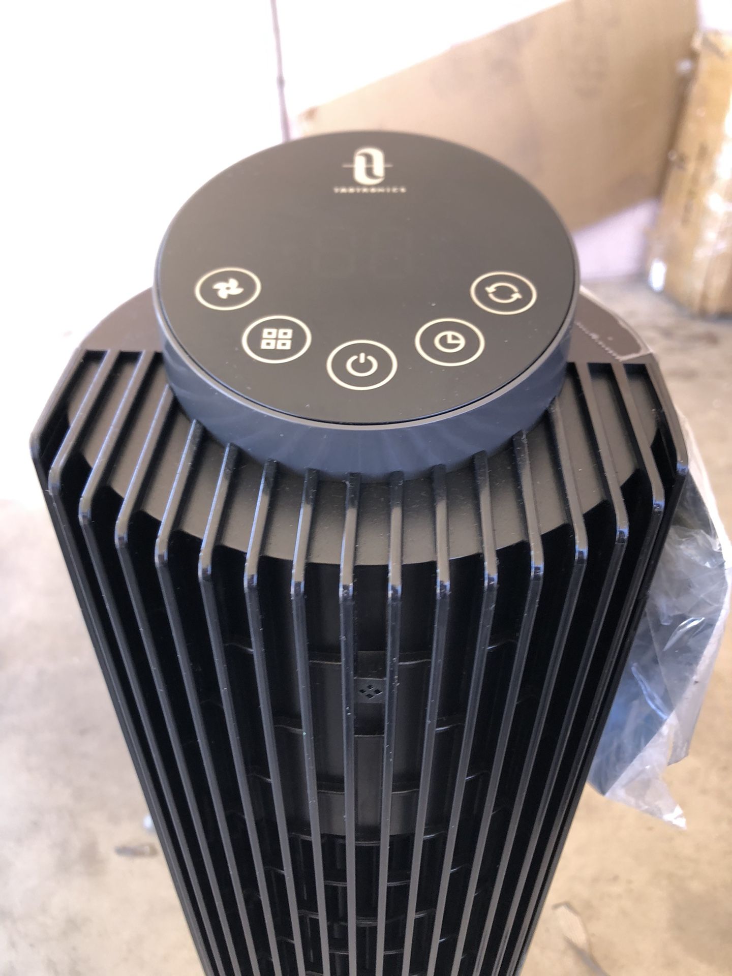 Tower Fan 90°,Oscillating Cooling Fans Adjustable 42”or 36”Height Quiet Sleep Mode, 5 Speeds