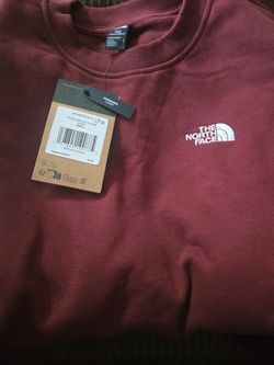 The North Face Sweater Burgundy Small