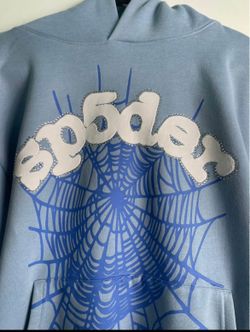 NO TRADES /Blue Spider Hoodie