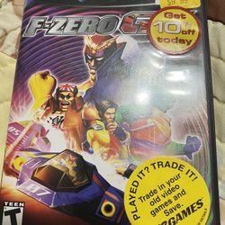 F Zero GX Case with instructions