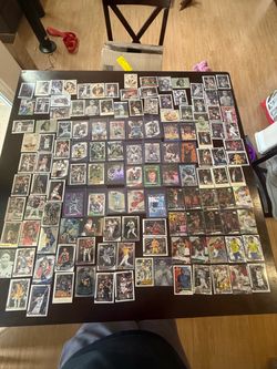131 Premium Sports Cards Lot in Penny Sleeves — Caleb Williams, Cam Ward
