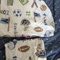 Pottery Barn Crib Sheet/pillow Case 