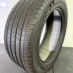 275 50 19  Michelin Pilot Sport A/S 3  One Used Tire 85% Life 