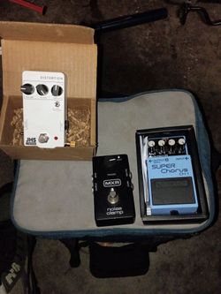 Guitar pedals