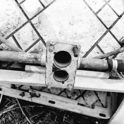 Vw Manifold For Larger Carburetor Base Dual