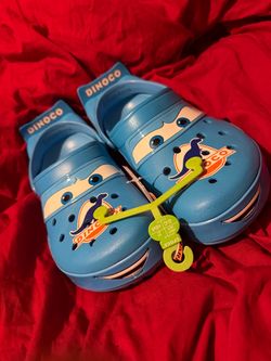 Lightning McQueen Dinoco Crocs