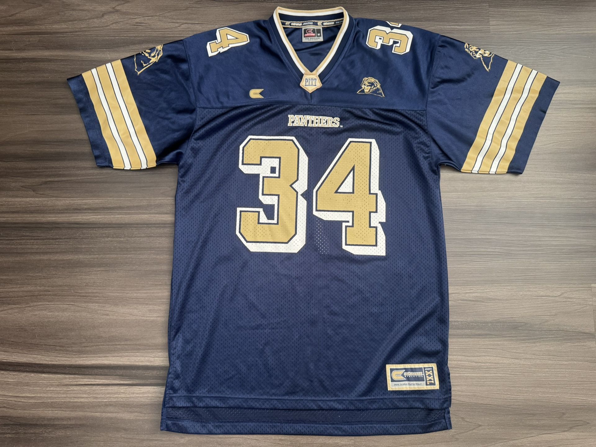 Colosseum Athletics NCAA Pittsburgh Pitt Panthers Stitched Football Jersey 2XL 100% authentic. Good condition. This Colosseum Athletics NCAA Pittsb