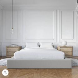 SoftFrame Designs Ultra Bed Frame - Queen (BOX FRAME and BOLSTER PILLOW Included)