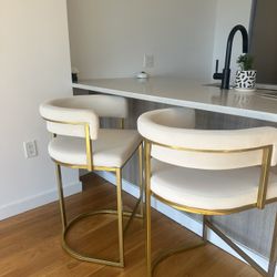 Beautiful Velvet Bar Stools