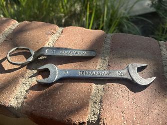 2 - Kawasaki Wrench's --- 32mm Hex Head + 19 & 22mm Open End
