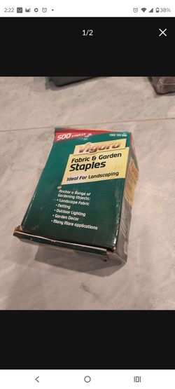 Garden staples