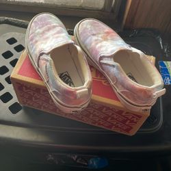 Girls Slip On Shoes (Vans) Size 12