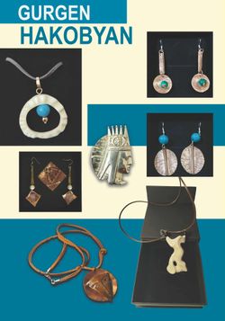  Handmade Bone, Copper, Bronze Necklaces/ Earrings | Sculptural Artisan Jewelry