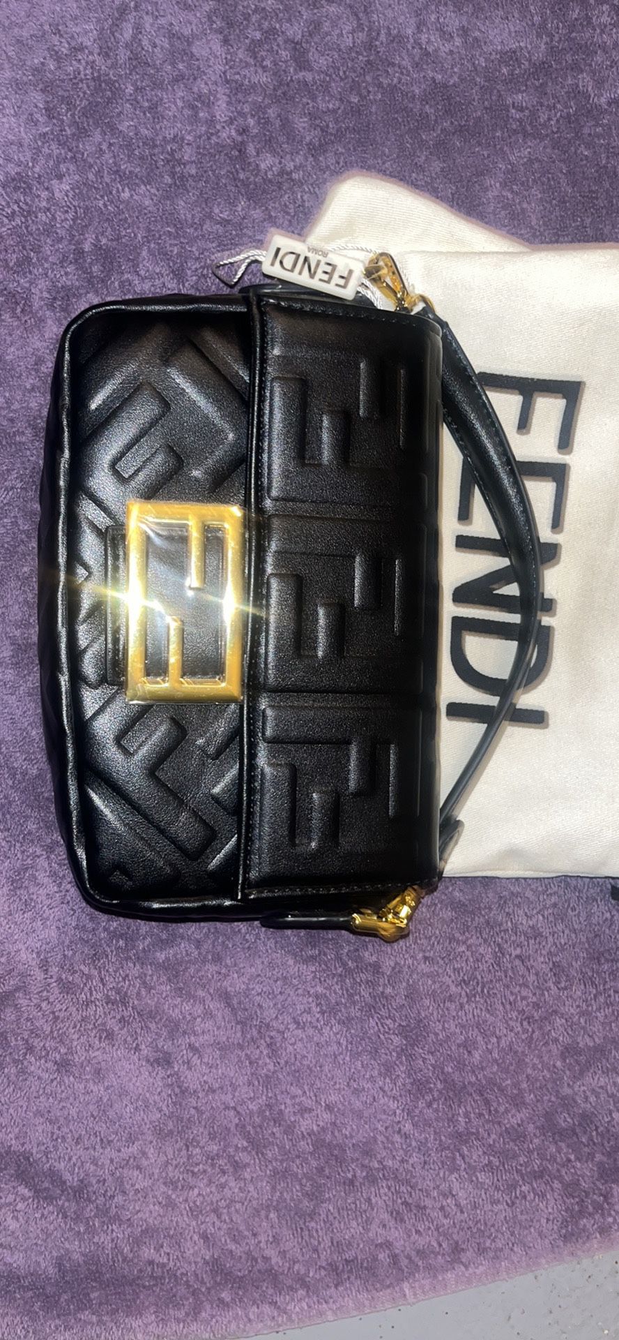 Fendi Faux Mini Leather Bag 