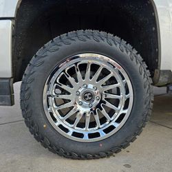 Rines 20x10 Chrome Hardcore