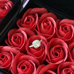 925 Sterling Silver Plated Rings Sizes 6-9