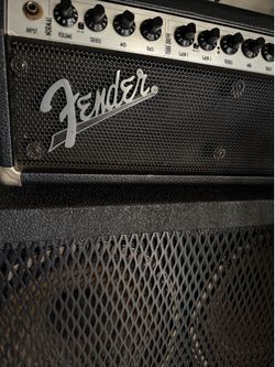 Fender amp and cab 4 x 12