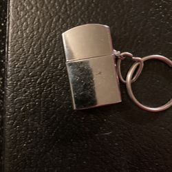 Vintage Mini Keychain Zippo Style 