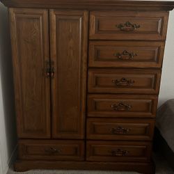 King Set With Free New Mattress 