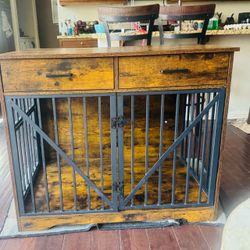 Dog  crate , doghouse Furniture for sleeping in inside the house . L 38.5 w 24. H 33 ,