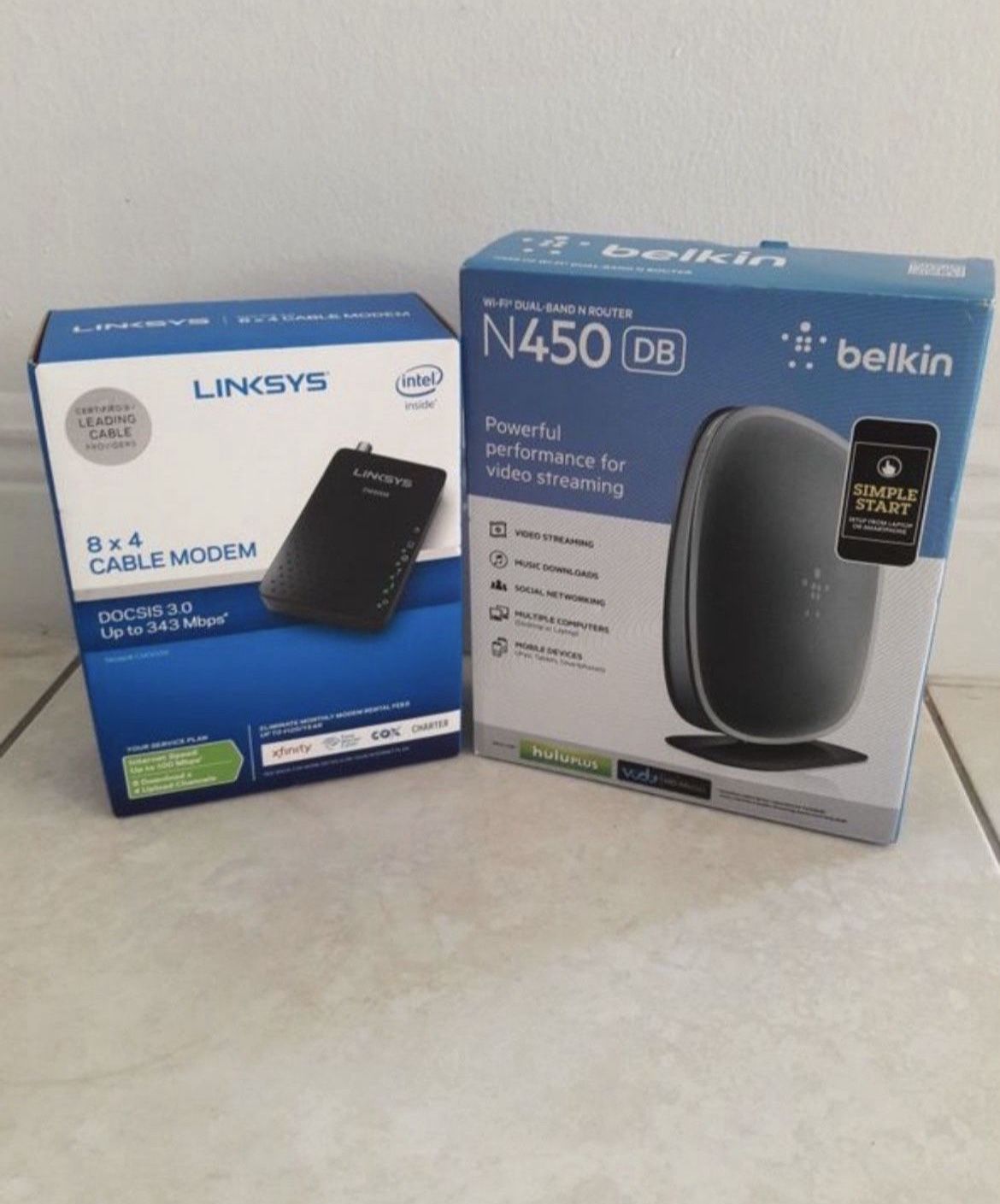 New Router And Modem