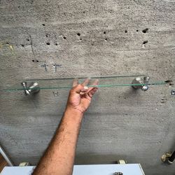 Tempered Glass Shelf 