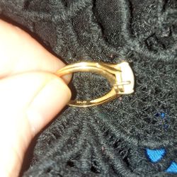 Real  yellow gold & Opal ring 