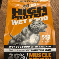 Bully Max high Protein Wet Food mix