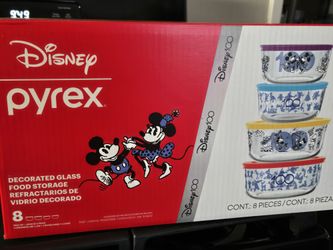 Disney Limited Edition Glass Storage Containers