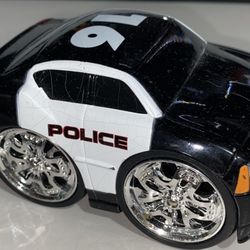 Jada Toon Garage 2006 Dodge Charger R/T Police Donk spinners custom (READ DESC)