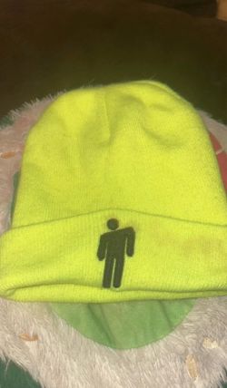 Official Billie Eilish Blohsh Neon Lime Green Beanie