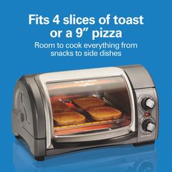 Hamilton Beach Roll Top Toaster Oven