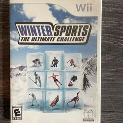 Wii - Winter Sports - The Ultimate Challenge  - Video Game