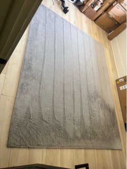 Grey 8x10 ft Area Rug