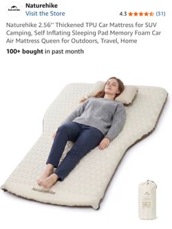 Nature hike Self Inflating Queen Size Car Air Mattress