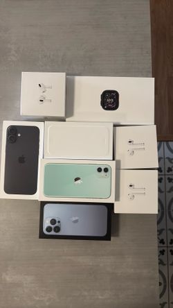 Apple Empty boxes