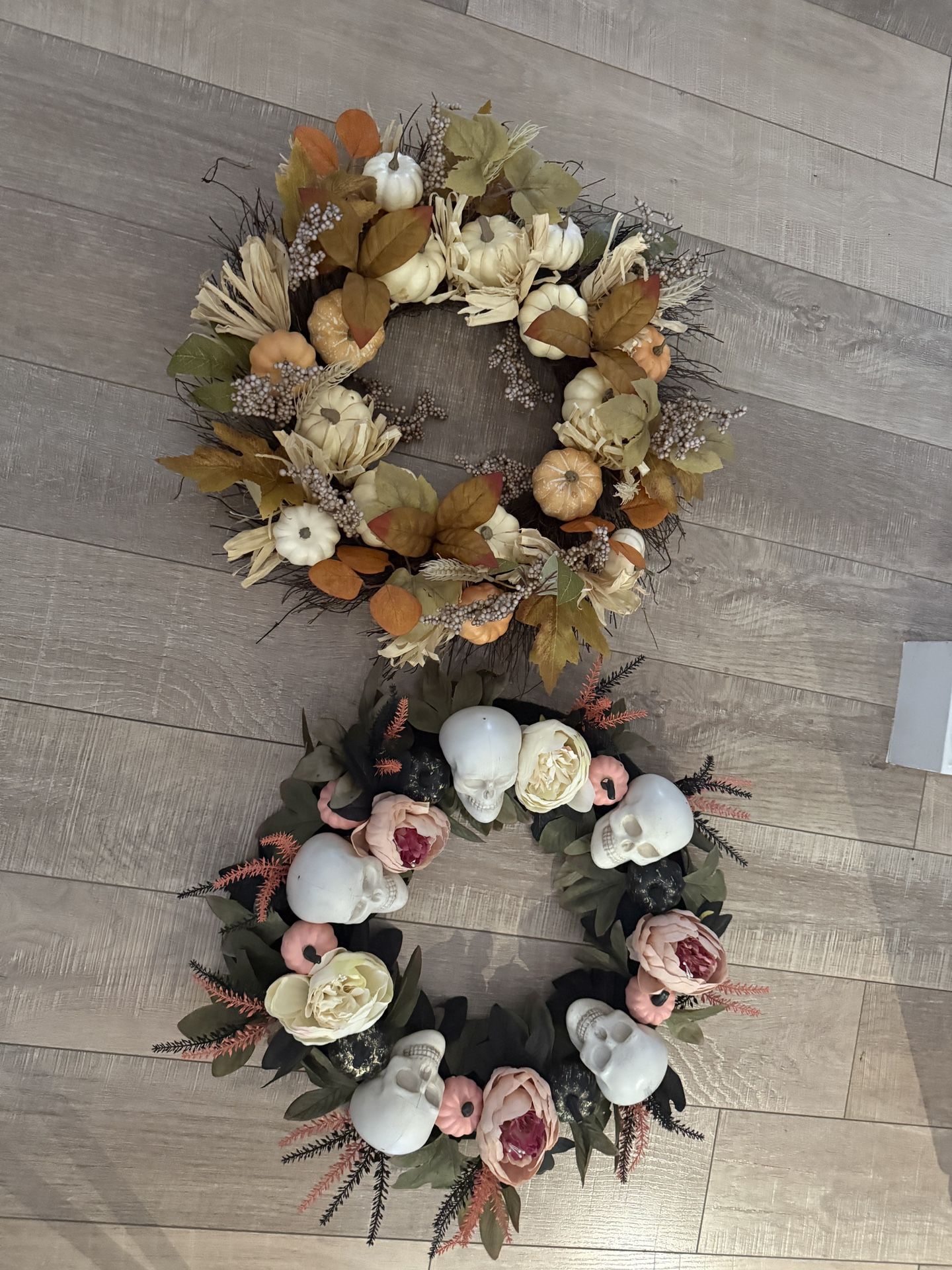 Two Seasonal Wreaths