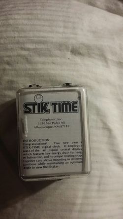 1979 Stik Time Clock
