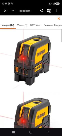 165 ft. Red Self-Leveling Cross-Line and Plumb Spot Laser Level with (3) AAA Batteries & Case