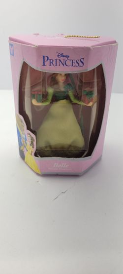 Disney Princess Belle Holiday Ornament Enesco Beauty And The Beast w/ Box