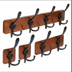 Coat Rack Hanger Storage 8 Hooks
