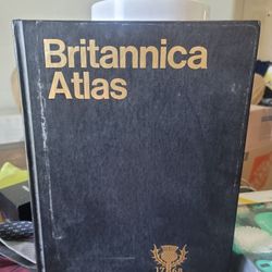 Britannica Vintage Atlas Maps With Reference 